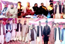 جھنگ: سینئر وائس چیئرمین جھنگ ڈویژن بناؤ تحریک حاجی سرور جاوید اوڈ کے بیٹے جنید جاوید کی دعوت ولیمہ کی تقریب سابق مشیر وزیر اعلیٰ پنجاب قمر حیات کاٹھیہ، سابق ایم پی اے خالد محمود سرگانہ، صاحبزادہ وقار سلطان ، چیئرمین جعفر غفار قریشی ، مرکزی صدر رائے انصر صدیقی ، سابق چیئرمین بیت المال پنجاب ملک اعظم، غلام عباس بھروانہ بابا جھنگ والا، چوہدری افتخار احمد ، محمد اورنگزیب محمد منشا اوڈ، مہر محمد یار، میڈیا پرسن محمد عمر فاروق ، سمیت کثیر تعداد میں مہمانان گرامی کی شرکت،