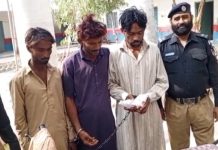 میرپورخاص موٹرسائیکلوں کی ڈکیتی میں ملوث ملزمان گرفتار