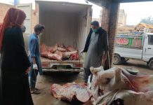 سرگودھا:پولیس کی بروقت کاروائی،شہری مردہ اور مضر صحت گوشت کھانے سے بال بال بچ گئے۔