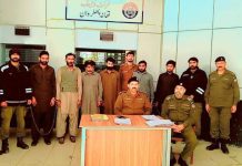 سرگودھا پولیس کی کاروائی مویشی چوری کے مقدمات میں مطلوب 05 رکنی گینگ گرفتار