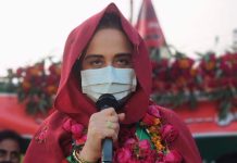 فروری کو عوام تیر پر مہر لگا کر ھمیں کامیاب کریں انشاءاللہ علاقے کی محرومیوں کو ختم کر دیں گے سیدہ روبینہ زھراء گردیزی