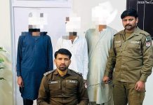 سرگودھا پولیس کی کارروائی راہزنی کے 02 مقدمات میں مطلوب ملزم گرفتار