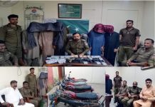 تھانہ احمد پور سیال پولیس کی کاروائی، 05 رکنی ولی اور اختری دو مختلف گینگز گرفتار 41 لاکھ کا مال مسروقہ برآمد