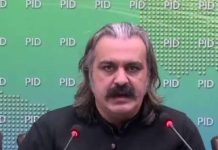 جعلی حکومت کو اپنا خاتمہ نظر آرہا ہے،علی امین گنڈاپور