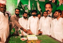 افتخار خان بلوچ صدر پاکستان مسلم لیگ ن پی پی 130 کی طرف سےآفس پاکستان مسلم لیگ ن پی پی 130 ضلع جھنگ میں جشن آزادی کے موقع پر ایک شاندار تقریب کا انعقاد کیا گیا