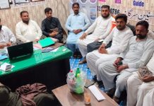 پریس کلب چوپڑہٹہ کا ماہانہ اجلاس زیر صدارت مظہر حسین باٹی منعقد ہو
