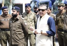 ڈی پی او جھنگ کیپٹن (ر) بلال افتخار کیانی کی طرف سے پولیس کے زیر استعمال تمام گاڑیوں کی انسپکشن