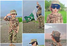 حب الوطنی سے سرشار ننھے منے *محمد افان گنگو* نے کہا ہے کہ آج کا دن ہمیں 6 ستمبر 1965 کی اس جنگ کی یاد دلاتا ہے جب بزدل دشمن نے رات کے اندھیرے میں بین الاقوامی سرحد عبور کر کے پاکستان پر حملہ کیا لیکن پاک فوج نے دشمن کے مذموم عزائم کو ناکام بنا دیا