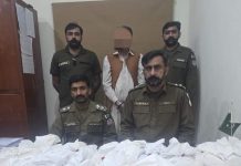 سرگودھا:تھانہ بھلوال سٹی پولیس کا بڑا کریک ڈوان، لاکھوں روپے مالیت کی 34 کلو سے زائد منشیات سمگلنگ کی بڑی کوشش ناکام بنا دی گئی