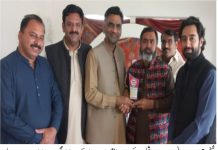 بیسٹ سوشل ورکر ایوارڈ”کاانعام،شیخ امتیاز رحمانی کے نام۔کارکنان کی حوصلہ افزائی سے ہمت واستقامت پیدا ہوتی ہے، امتیاز شیخ،