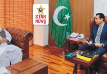 چیئرمین مرکزی علماء کونسل اور جنرل سیکرٹری انٹرنیشنل ختم نبوت موومنٹ پاکستان، معروف عالم دین حضرت مولانا صاحبزادہ زاہد محمود قاسمی کی  وفاقی وزیر مملکت برائے داخلہ طلال چوہدری سے ملاقات