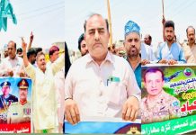 گڑھ مہاراجہ (محمدعمرفاروق) خضر خان بلوچ کی قیادت میں گڑھ موڑ پر آپریشن بُنْيَانٌ مَّرْصُوْصٌ کی کامیابی پر فتح ریلی، گڑھ موڑ کی فضاء پاکستان زندہ باد پاک فوج ذندہ باد کے نعروں سے گونج اٹھی