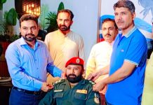 جمشیداقبال میو 1122 کی ایس آئی عہدے پرترقی۔پروموشن بیجز کی پروقار تقریب مبارکباد کے پیغامات