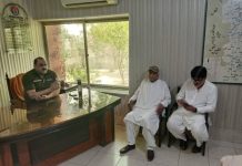 سئنیر صحافیوں کی ڈی ایس پی احمدپورسیال سے ملاقات