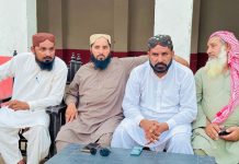 گڑھ_مہاراجہ؛ 15 جون بروز اتوار بکر منڈی شورکوٹ میں سالانہ شہداء اسلام و شہداء پاکستان کانفرنس کے حوالے سے مشاورتی اجلاس،