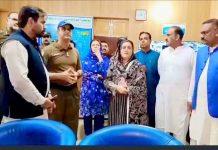 وزیراعلیٰ پنجاب مریم نواز شریف کی خصوصی ہدایت پر صوبائی وزیر اطلاعات عظمیٰ بخاری نے عشرۂ محرم الحرام کے دوران عزاداروں کے تحفظ، سیکیورٹی انتظامات اور سہولیات کا جائزہ لینے کے لیے ٹوبہ ٹیک سنگھ کا دورہ کیا