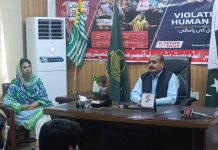اسسٹنٹ کمشنر پیرمحل محمد ذوالفقار صابر کی زیر صدارت یومِ استحصالِ کشمیر کے حوالے سے ان کے دفتر میں ایک پروقار تقریب کا انعقاد کیا گیا