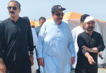 سیلاب متاثرین کیلئے گڑھ مہاراجہ میں خاتم الانبیاء خیمہ بستی کا قیام۔پچاس خیموں میں تین وقت کا کھانا دیا جائیگا۔