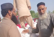 سیلاب متاثرین کیلئے امدادی سامان کی ترسیل جاری رکھیں گے۔سیدعلی معاویہ شاہ۔ سیلاب زدگان کی خدمت کو عبادت سمجھ کر کرتےہیں۔ممتازفاروقی