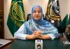 محرم الحرام میں امن و امان کے قیام کے لیے تمام وسائل بروئے کار لائے جائیں محرم الحرام ہمیں صبر، برداشت، قربانی اور اتحاد کا درس دیتا ہے، عوام ضابطہ اخلاق پر عمل کرتے ہوئے انتظامیہ سے مکمل تعاون کریں: میڈم صدف ارشاد