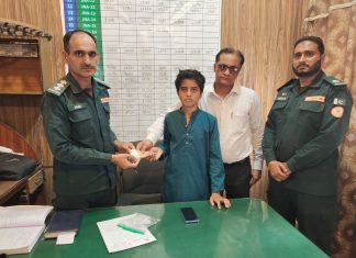 ریسکیو 1122 جھنگ نے ایمانداری کی ایک اور مثال قائم کر دی