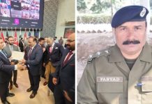 ایس ایچ او سی سی ڈی ٹوبہ ٹیک سنگھ فریاد چیمہ کو مثالی کارکردگی پر سی سی ون ایوارڈ، ایڈیشنل آئی جی سی سی ڈی سہیل ظفر چھٹہ نے اعزاز سے نواز دیا