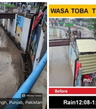 48.8 ملی میٹر بارش کے باوجود گوجرہ روڈ انڈر پاس سے ایک گھنٹہ 10 منٹ میں پانی کی نکاسی، ٹریفک بحال