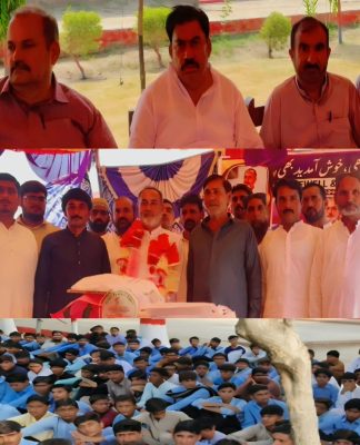 سابق صدر ہیڈماسٹرزایسو سی ایشن مسعود یزدانی کی ریٹائرمنٹ کے اعزاز میں پروقارالوداعی تقریب کا انعقاد